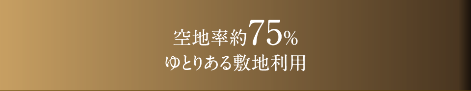 空地率ボタン